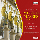 Album artwork for Schubert: Masses 1-6, Deutsche Messe, etc