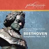 Album artwork for Beethoven: Symphonies Nos.4 & 7. PBO, McGegan