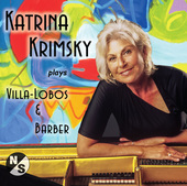 Album artwork for Katrina Krimsky plays Villa-Lobos and Barber
