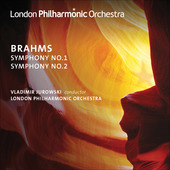 Album artwork for Brahms: Symphonies 1 & 2, Jurowski / LPO