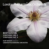 Album artwork for Beethoven: Symphonies Nos. 1 & 4