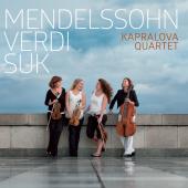Album artwork for Mendelssohn, Verdi & Suk: Works for String Quartet