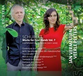 Album artwork for Jan Vermeulen & Veerle Peeters - Schubert Works Fo