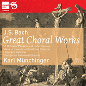 Album artwork for Bach: Great Choral Works / Munchinger