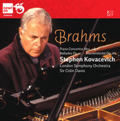 Album artwork for Brahms: Piano Concertos 1 & 2 / Kovacevich