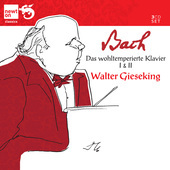 Album artwork for Bach: Well Tempered Clavier 1 & 2 / Gieseking