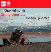 Album artwork for Shostakovich: String Quartets Nos. 4, 11, 14 / Hag
