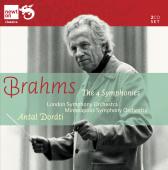 Album artwork for Brahms: The 4 Symphonies / Dorati