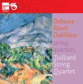 Album artwork for Debussy, Ravel, Dutilleux: String Quartets / Juill