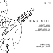 Album artwork for Hindemith Complete Works for Violin & Piano
