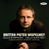 Album artwork for Britten: Cello Symphony and Suite / Wispelwey