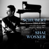 Album artwork for Schubert: Piano Sonatas D840, 850 / Wosner