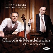 Album artwork for Chopin, Mendelssohn: Cello Sonatas / Wispelwey