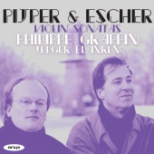 Album artwork for Pijper & Escher: Violin Sonatas