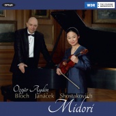 Album artwork for Midori: Bloch, Janacek, Shostakovich Sonatas