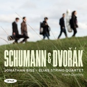 Album artwork for Dvorak, Schumann: Piano Quintets / Bliss, Elias Qt