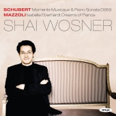Album artwork for SCHUBERT. Moments Musicaux, Piano Sonata in A. Wos