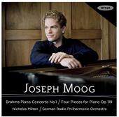 Album artwork for Brahms: Piano Concerto #1 / Moog