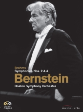 Album artwork for Brahms: Symphonies Nos. 2 & 4 (Bernstein)