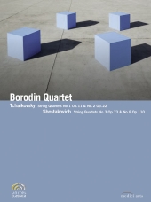 Album artwork for Borodin Quartet: Tchaikovsky, Shostakovich