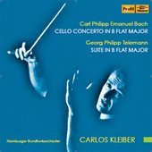 Album artwork for C.P.E. Bach: Cello Concerto in B-Flat Major - Tele