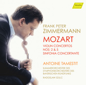 Album artwork for Mozart: Violin Concertos Nos 2 & 5 - Sinfonia Conc