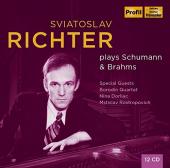 Album artwork for Sviatoslav Richter Plays Schumann & Brahms