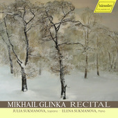Album artwork for Glinka: Song Recital