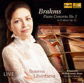 Album artwork for Brahms: Piano Concerto No. 1 in D Minor, Op. 15 (L