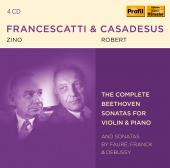 Album artwork for Beethoven: Violin Sonatas / Francescatti & Casades