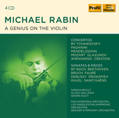 Album artwork for Michael Rabin - A Genius On The Violin