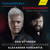 Album artwork for Dan Ettinger & Stuttgarter Philharmoniker: Tchaiko
