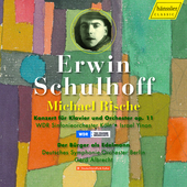 Album artwork for Schulhoff: Konzert für Klavier und Orchester, Op.