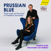 Album artwork for Prussian Blue - Flute Music at the Court of Freder