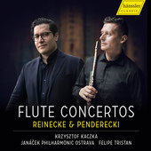 Album artwork for Reinecke & Penderecki: Flute Concertos