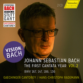 Album artwork for Vision Bach, Vol. 2: The First Cantata Year