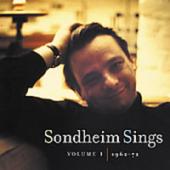Album artwork for Sondheim Sings, Vol. 1: 1962-1972