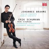 Album artwork for BRAHMS: VIOLIN CONCERTO / Erik Schumann