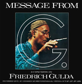 Album artwork for MESSAGE FROM G / Friedrich Gulda