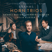 Album artwork for HORN TRIOS - Brahms, Koechlin, etc