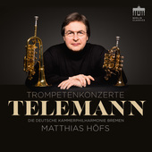 Album artwork for Telemann: Trumpet Concertos / Hofs