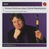 Album artwork for Richard Stolzman plays Clarinet Masterpieces