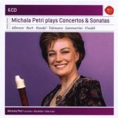 Album artwork for Michala Petri plays Concertos and Sonatas for Reco