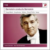 Album artwork for Leonard Bernstein conducts Bernstein