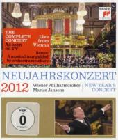 Album artwork for New Year's Concert 2012 / Vienna Phil, Jansons