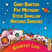 Album artwork for Burton, Metheny, Swallow, Sanchez: Quartet Live