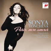 Album artwork for Paris, mon amour / Sonya Yoncheva