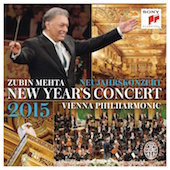 Album artwork for New Years Concert 2015 / Vienna Phil, Mehta