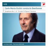 Album artwork for Carlo Maria Giulini Conducts Beethoven