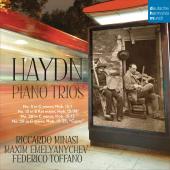 Album artwork for Haydn: Piano Trios / Minasi, Toffano, Emelyanychev